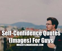 Self-Confidence Quotes (Images) For Guys